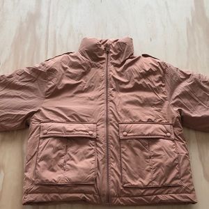 Free people duvet bomber coat/jacket